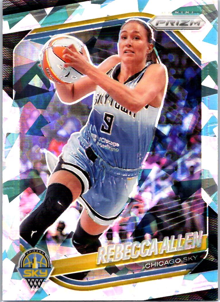 2025 Panini Prizm WNBA #67 Rebecca Allen Ice Prizms