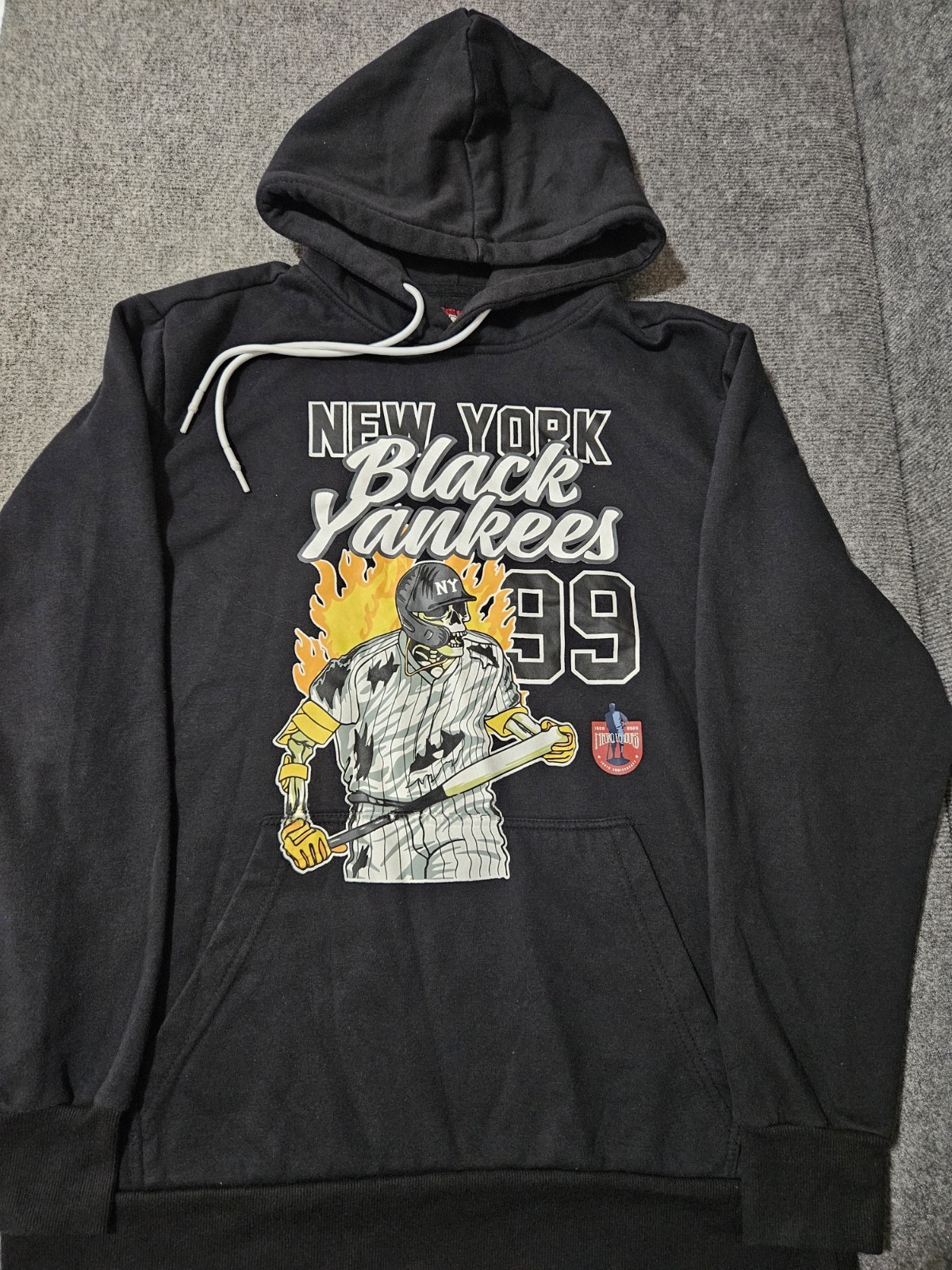 NLBM New York Black Yankees Pullover Hoodie Size XL