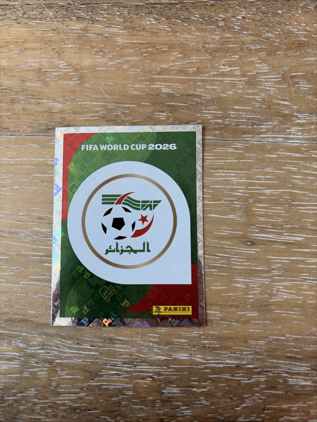 2026 Panini Fifa World Cup 26 – Algeria #ALG 1 – Team Logo Foil Sticker
