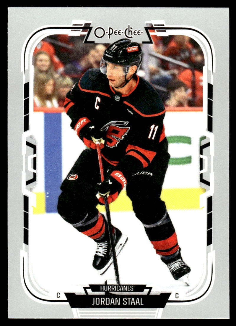2025-26 O-Pee-Chee #251 Jordan Staal Carolina Hurricanes Hockey Card