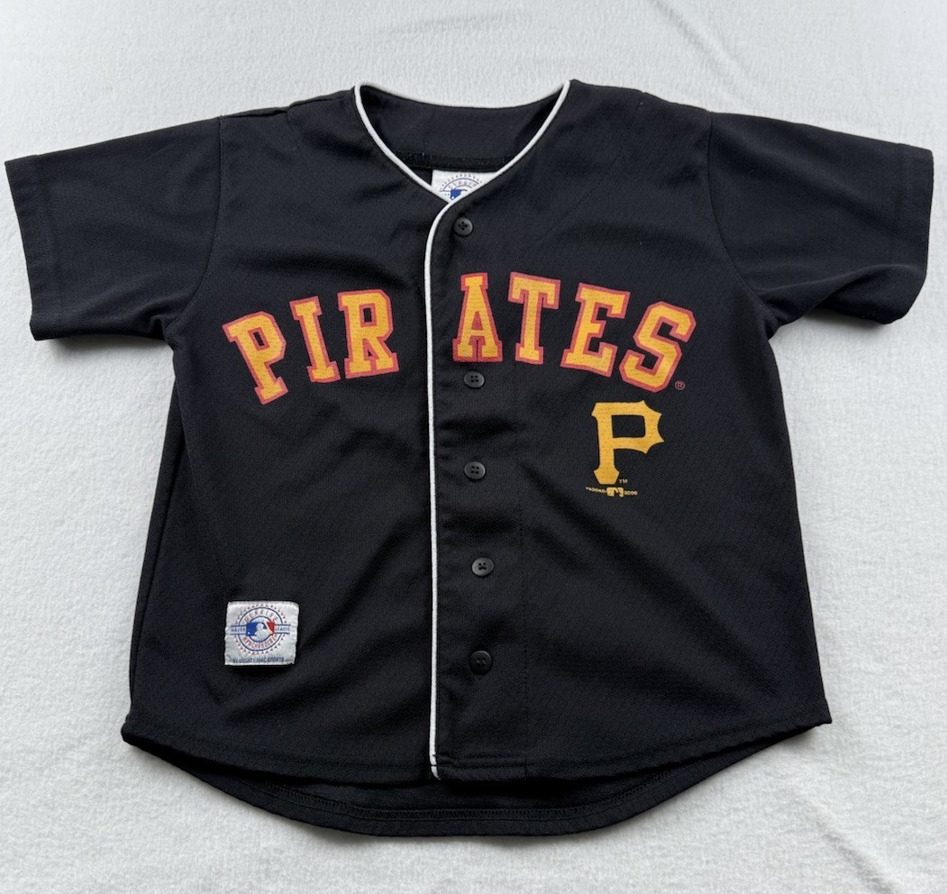 Vintage Youth Size S 8 Pittsburgh Pirates Baseball Jersey