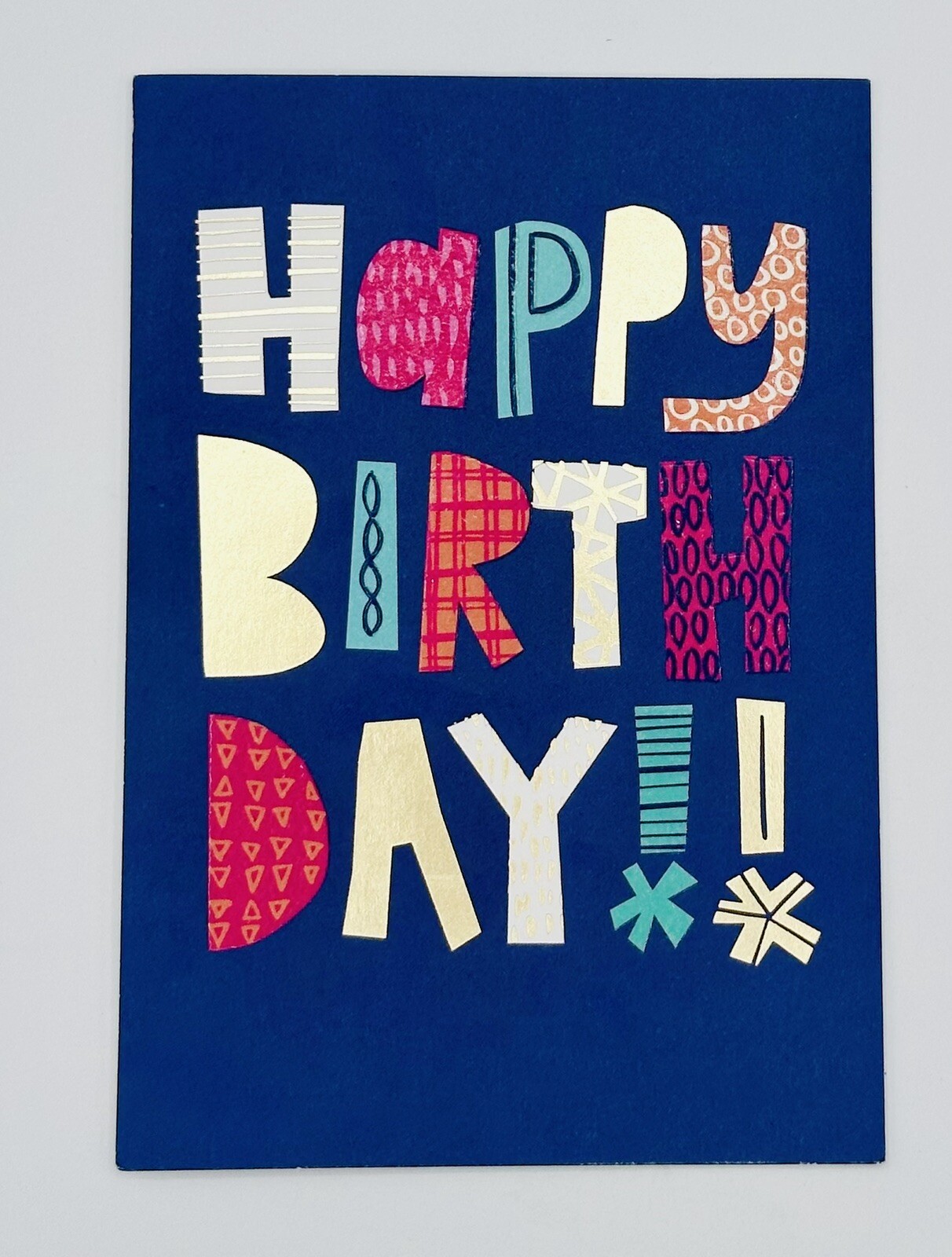Big Show WWE WWF WCW Signed Autographed Birthday Card
