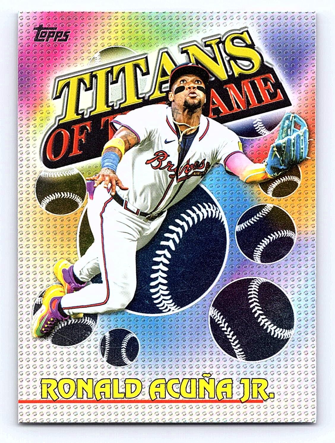 2026 Topps #TOG-7 Ronald Acuña Jr. Titans of the Game