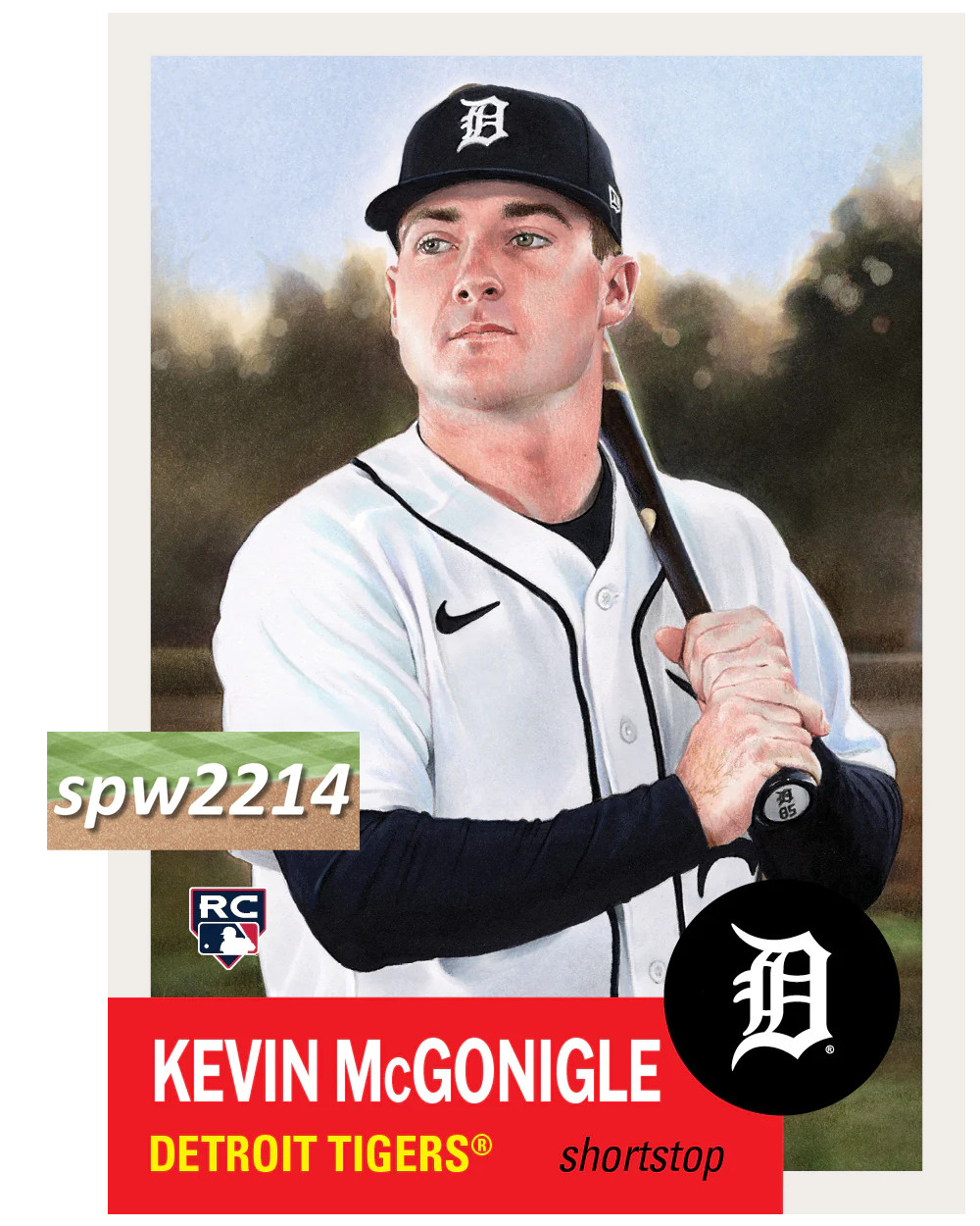 Topps Living Set Kevin McGonigle #933 – Presale