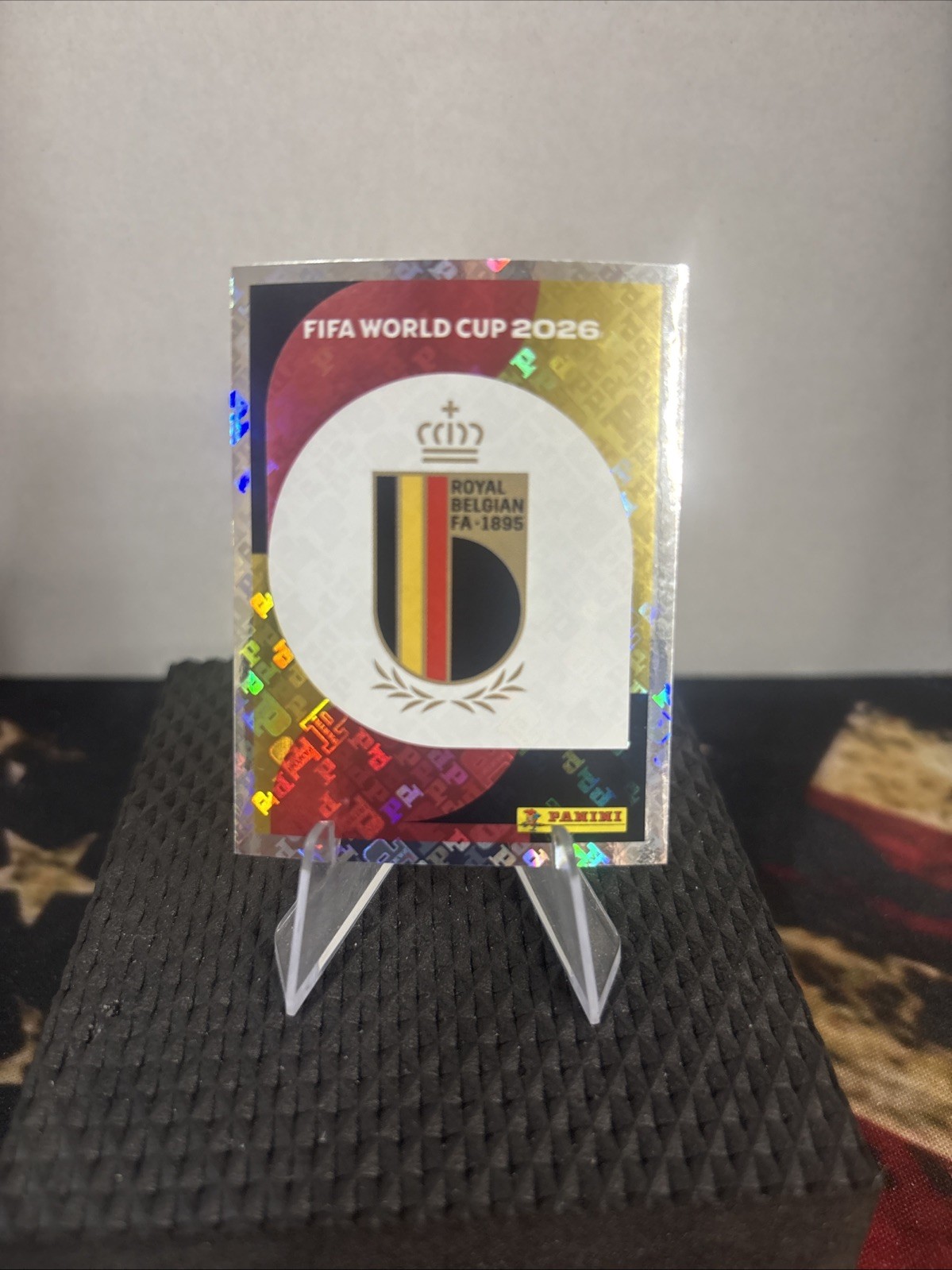 Panini FIFA World Cup 2026 Royal Belgian FA BEL 1 Belgium Sticker Card