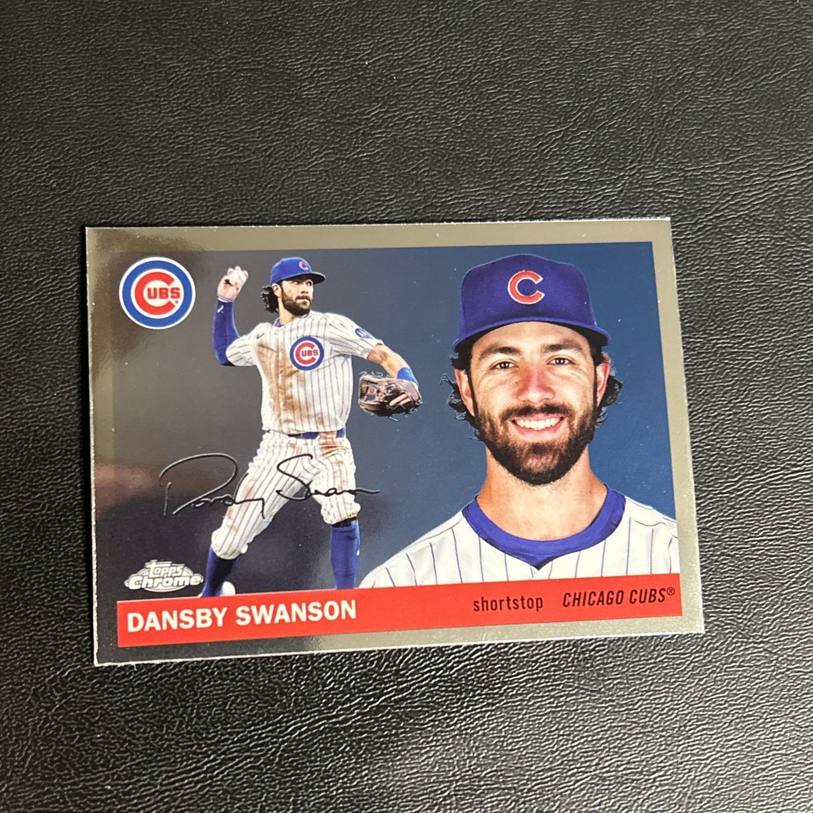 2025 Topps Chrome Platinum Dansby Swanson Chicago Cubs