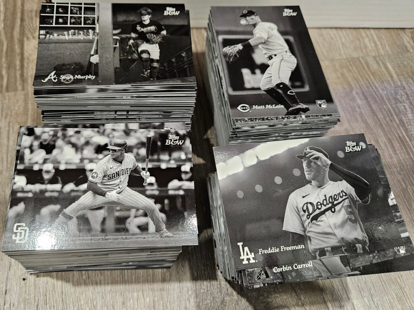 2023 Topps Black and White Base Cards #1-100 YOU PICK COMPLETE YOUR SET PRE SALE