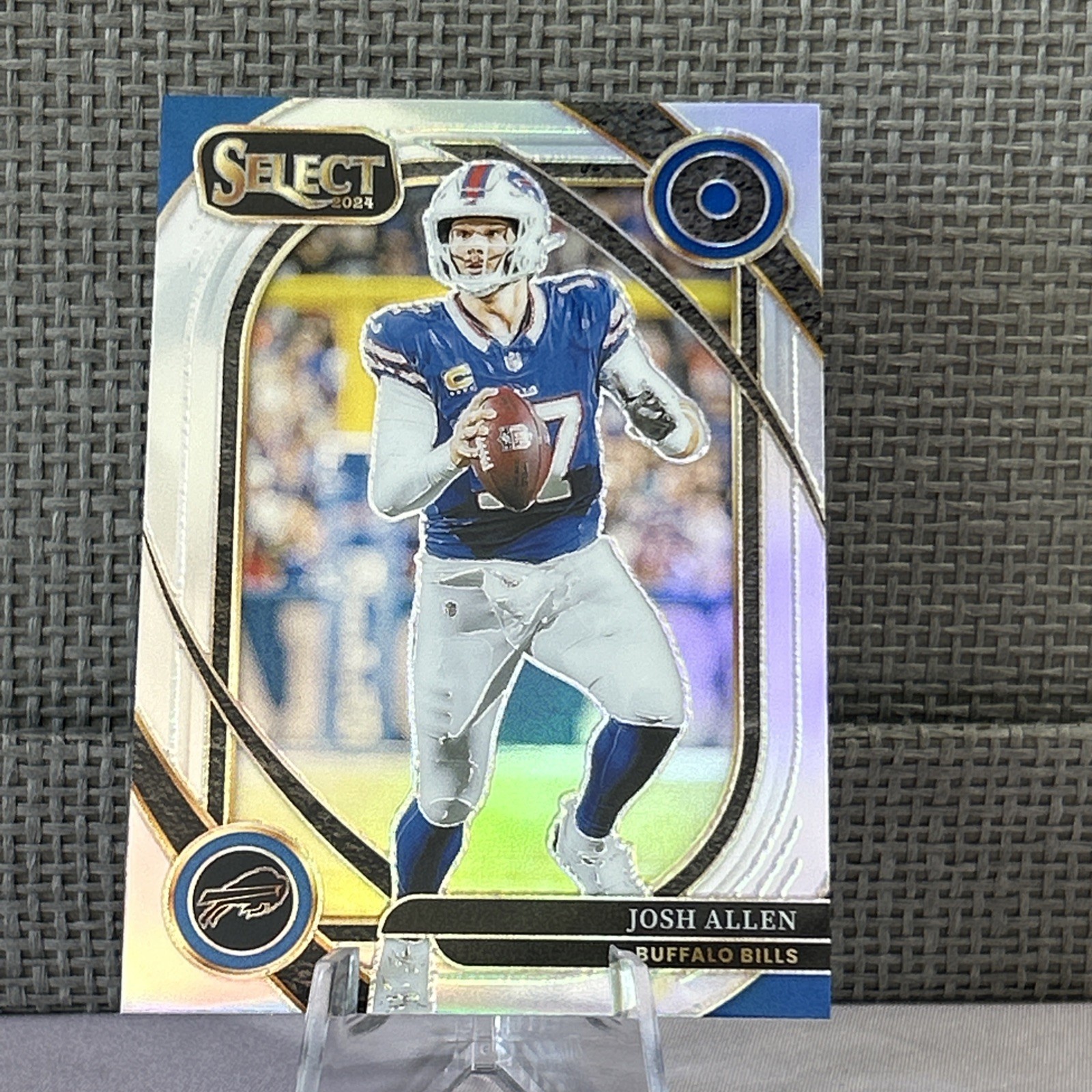 2024 Panini Select – Club Level Josh Allen #225 Silver Prizm