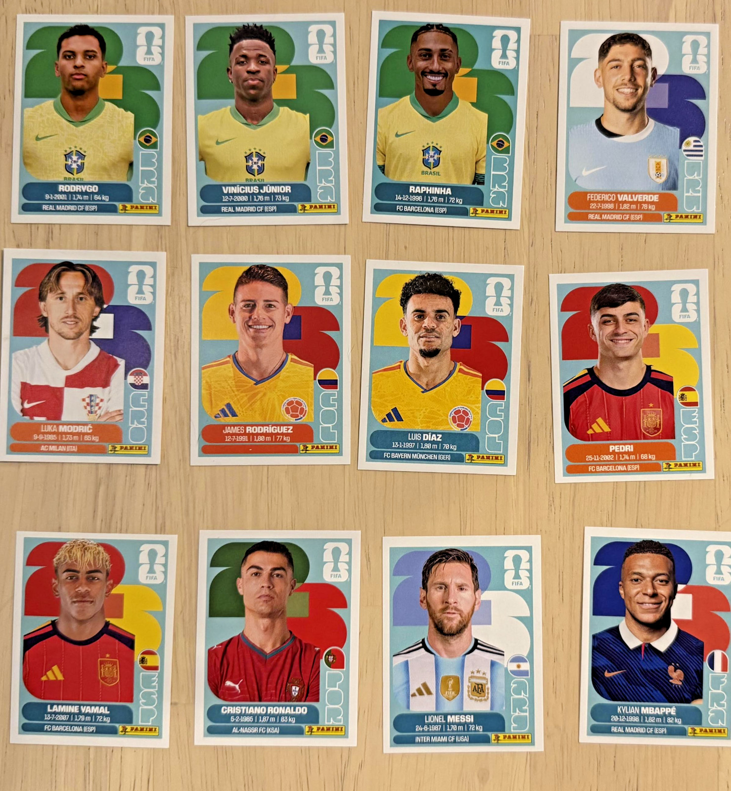 2026 Panini FIFA World Cup Stickers – YOU PICK – Mexico to Scotland – Group 1
