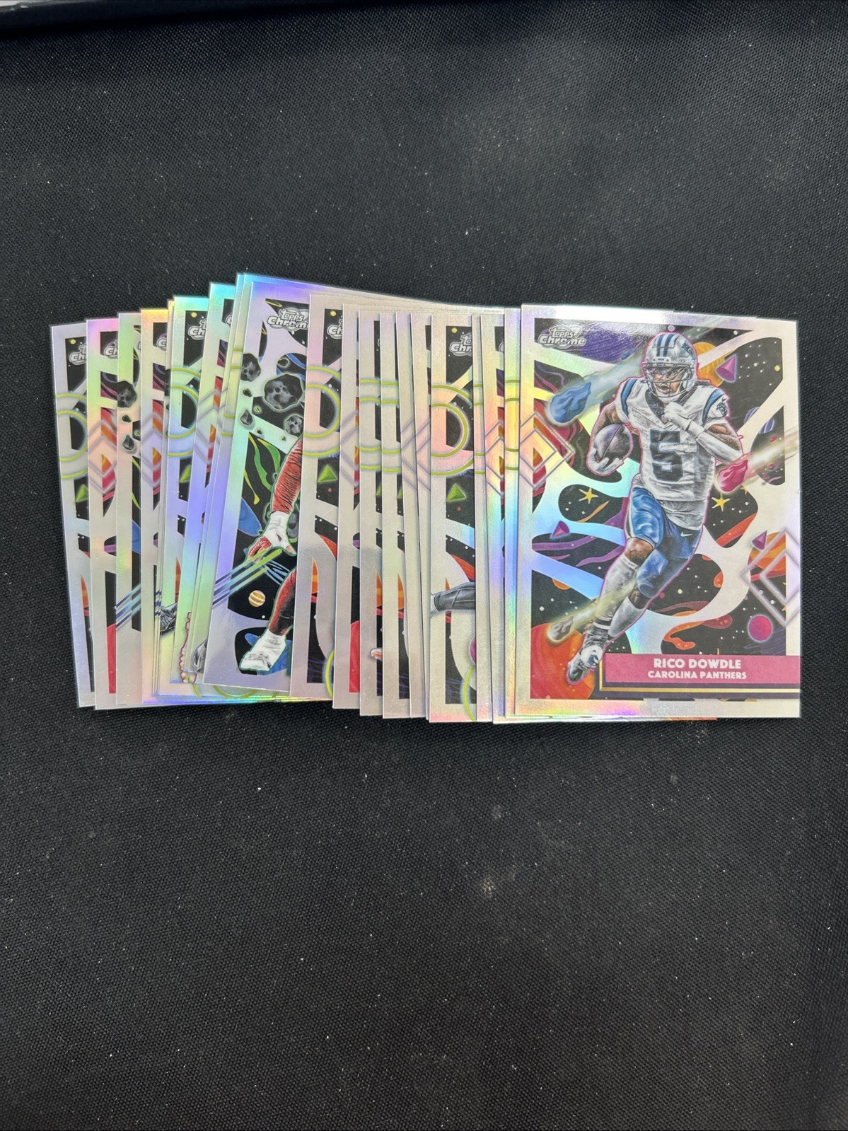 2025 Topps Chrome Cosmic Football Refractor PICK YOUR CARD BUILD YOUR SET