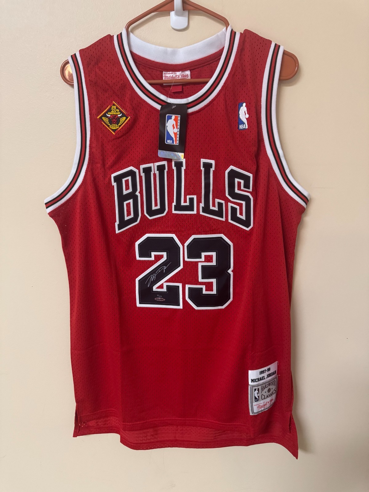 NBA MICHAEL JORDAN CHICAGO BULLS BASKETBALL TANK TOP SHIRT MENS SIZE L