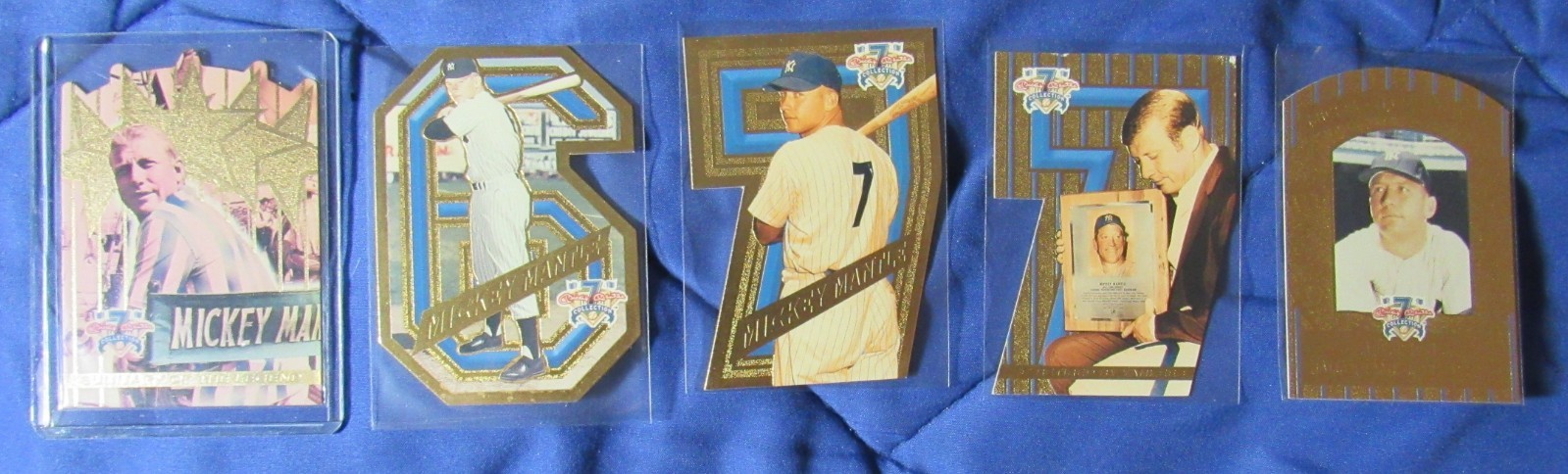 1997 SCOREBOARD SHOE BOX COLLECTION MICKEY MANTLE COMPLETE SET OF 75 CARDS