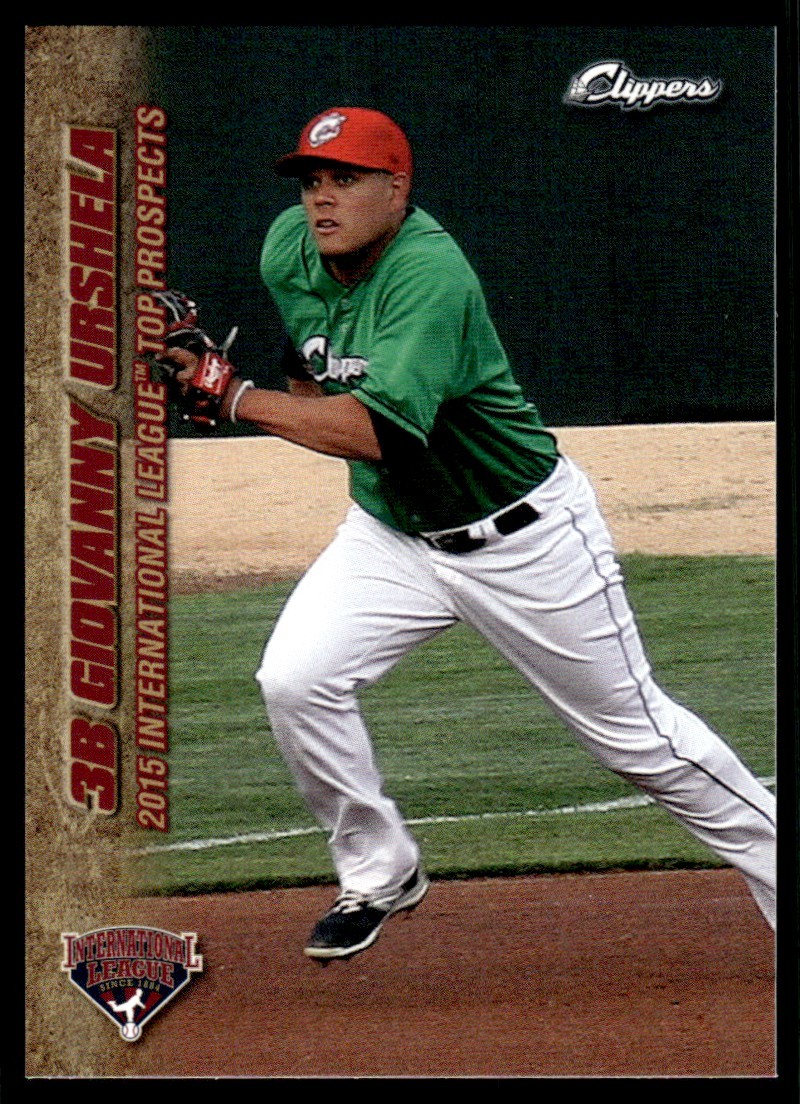 2015 Giovanny Urshela Choice Minor League Rookie Card AAA Top Prospects