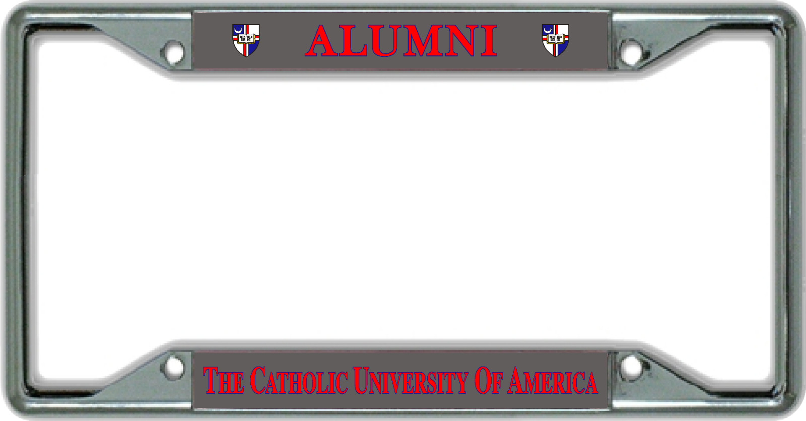 Catholic University of America CUA ALUMNI License Plate Frame