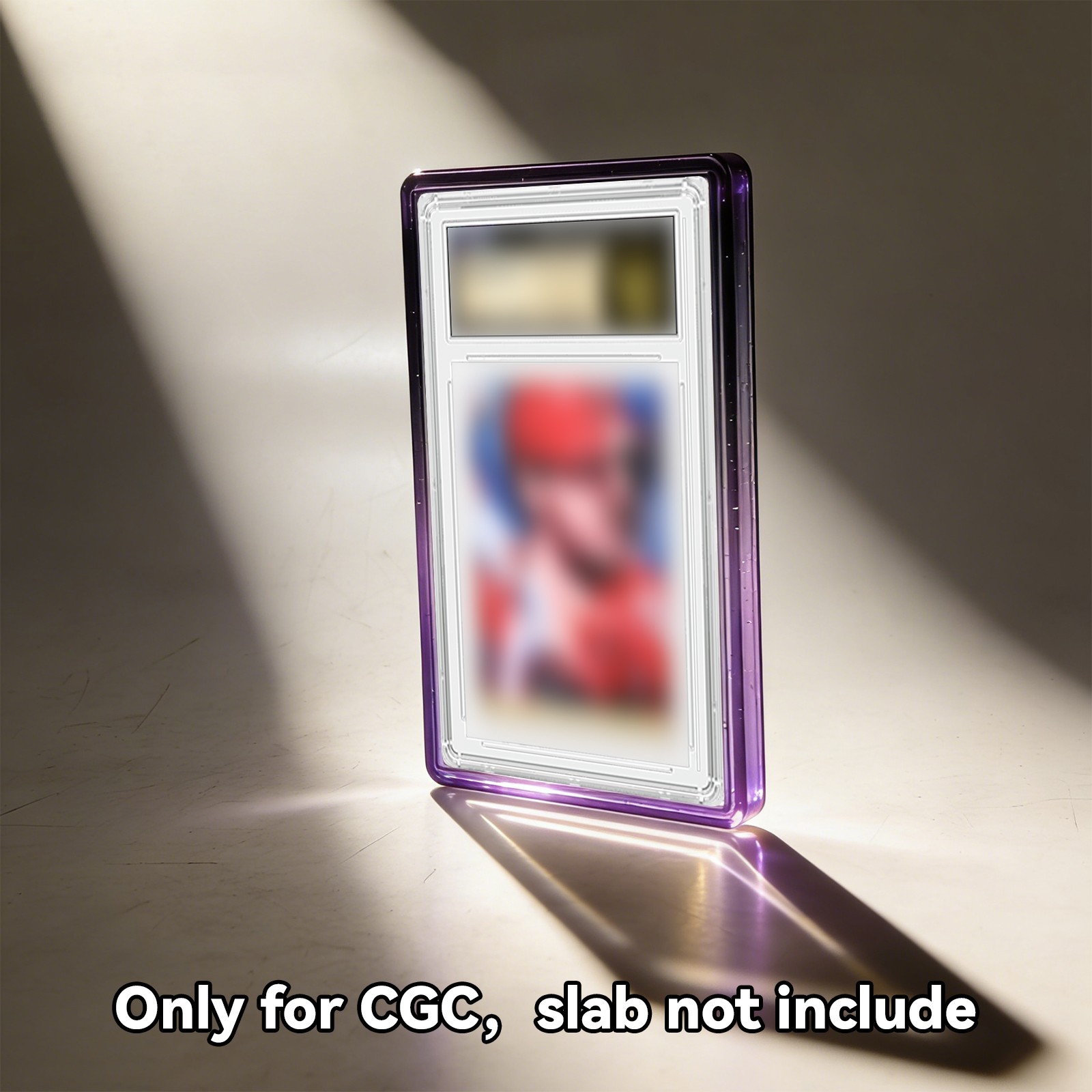 Graded Card Slab Bumper Guard Protector TPU Case Clear Back for CGC Trading 35PT