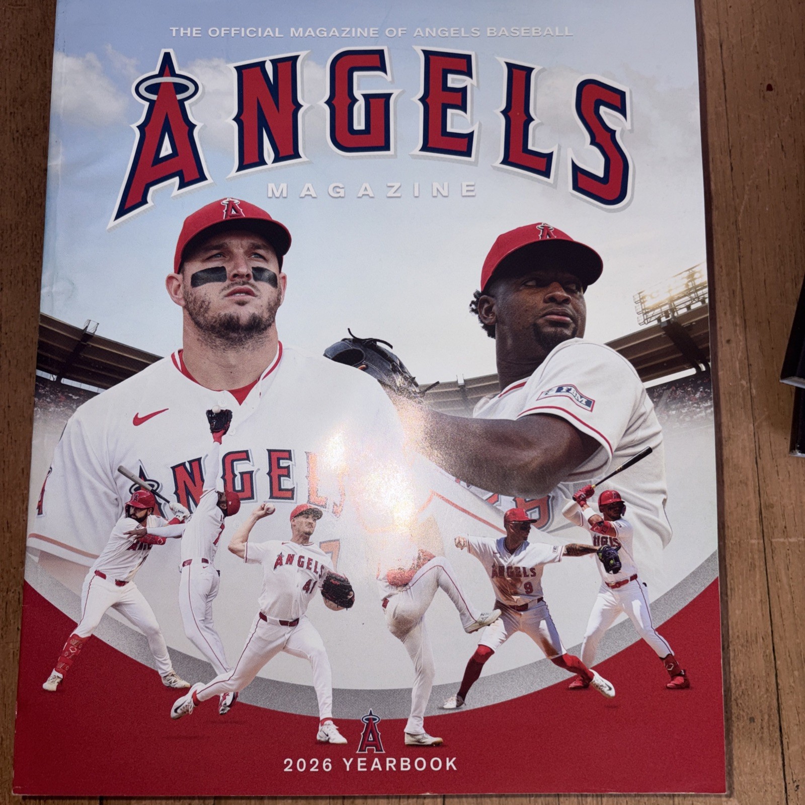 2026 Los Angeles Angels Official Yearbook TROUT