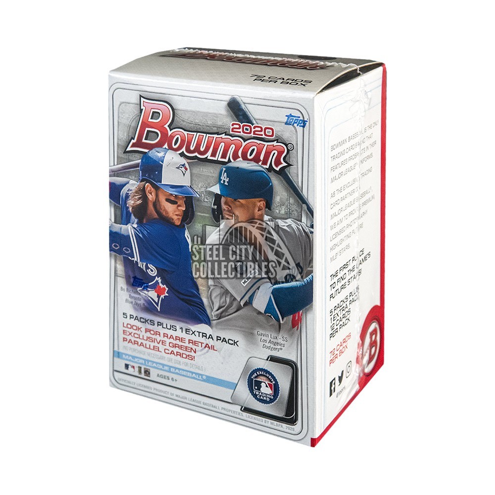 2020 Bowman Baseball 6-Pack Blaster Box