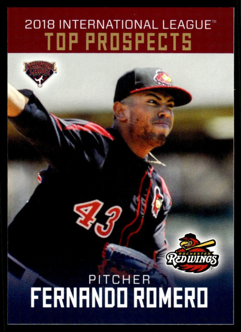 2018 Fernando Romero Choice Minor League Rookie Card AAA Top Prospects