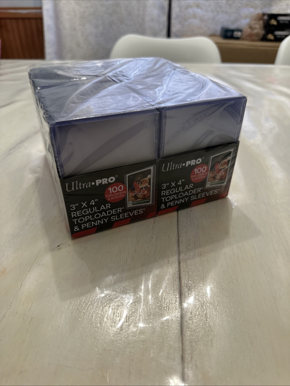 Ultra Pro 3″ x 4″ Toploader & Card Sleeve Bundle – Clear ,200 Count (83665)