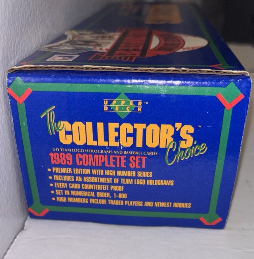 1989 UPPER DECK Collectors Choice Premier Edition Complete Set *FACTORY SEALED*