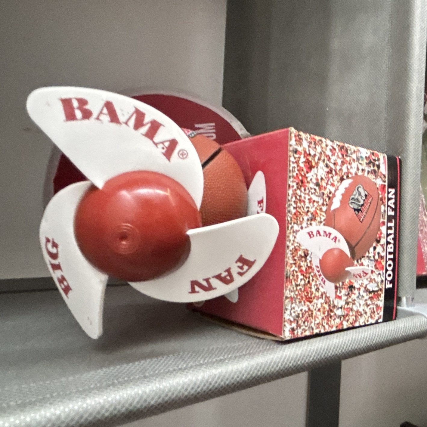 Party Animal Alabama Crimson Tide Football Fan Mini Football w/ Fan Blades