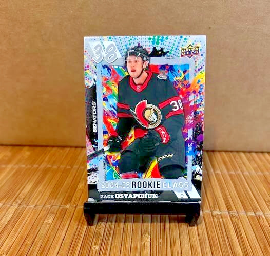 2024-25 Upper Deck Series 2 “Rookie Class” Zack Ostapchuk #RC-18