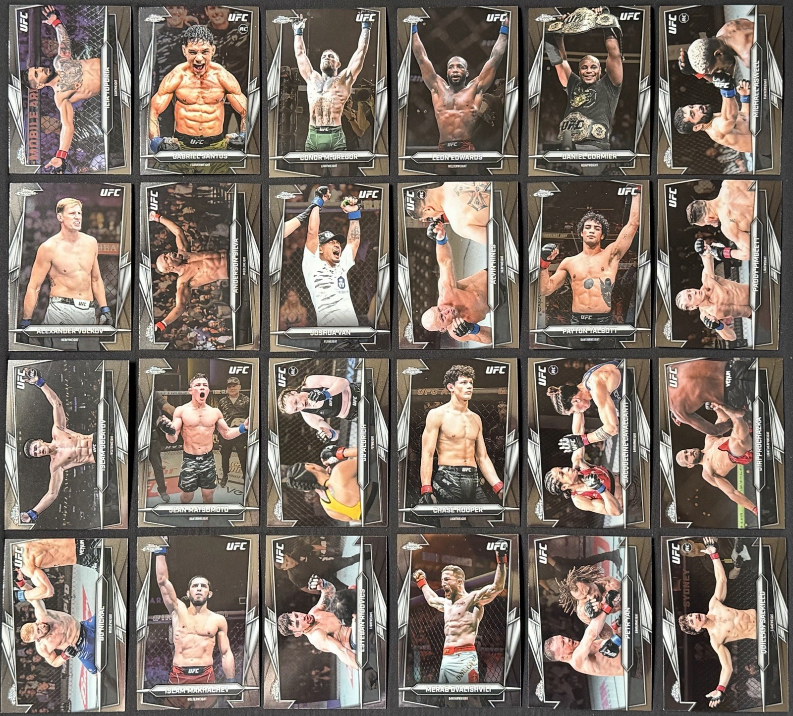 2026 Topps Chrome UFC – MMA Cards – Complete Your Set – You U Pick