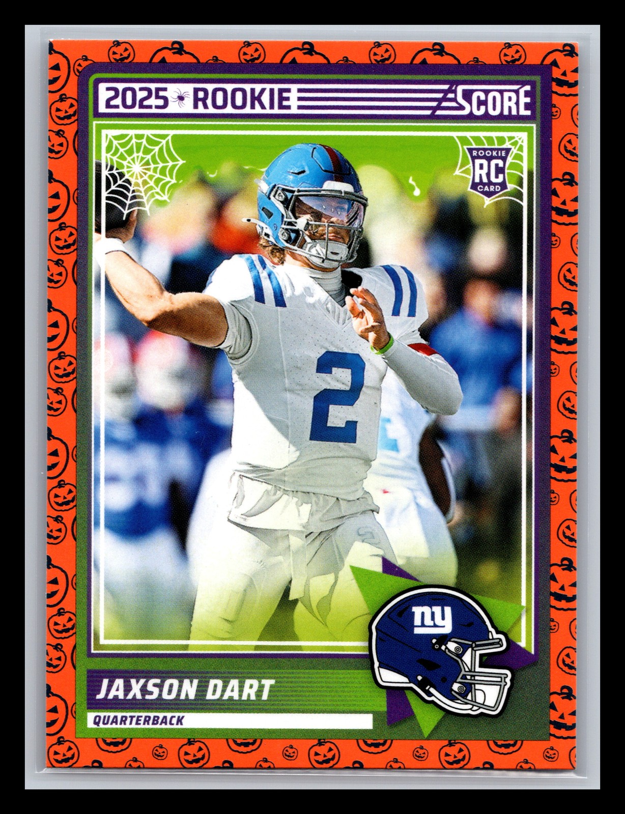 Jaxson Dart Rookie New York Giants 2025 Score-A-Treat #35