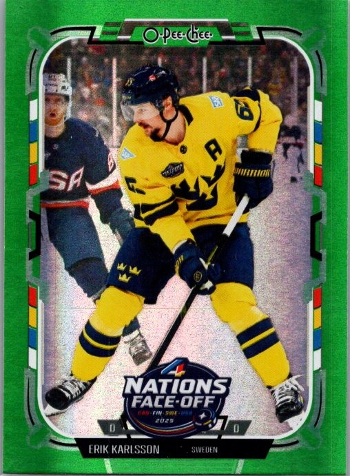 Erik Karlsson 2025-26 O-Pee-Chee Sweden