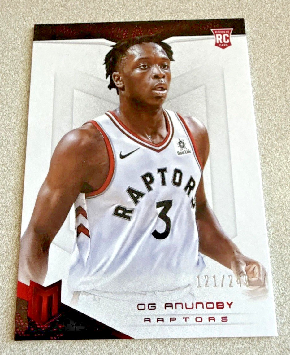 2017-18 Panini Chronicles – Momentum OG Anunoby #346 Red /249 (RC)