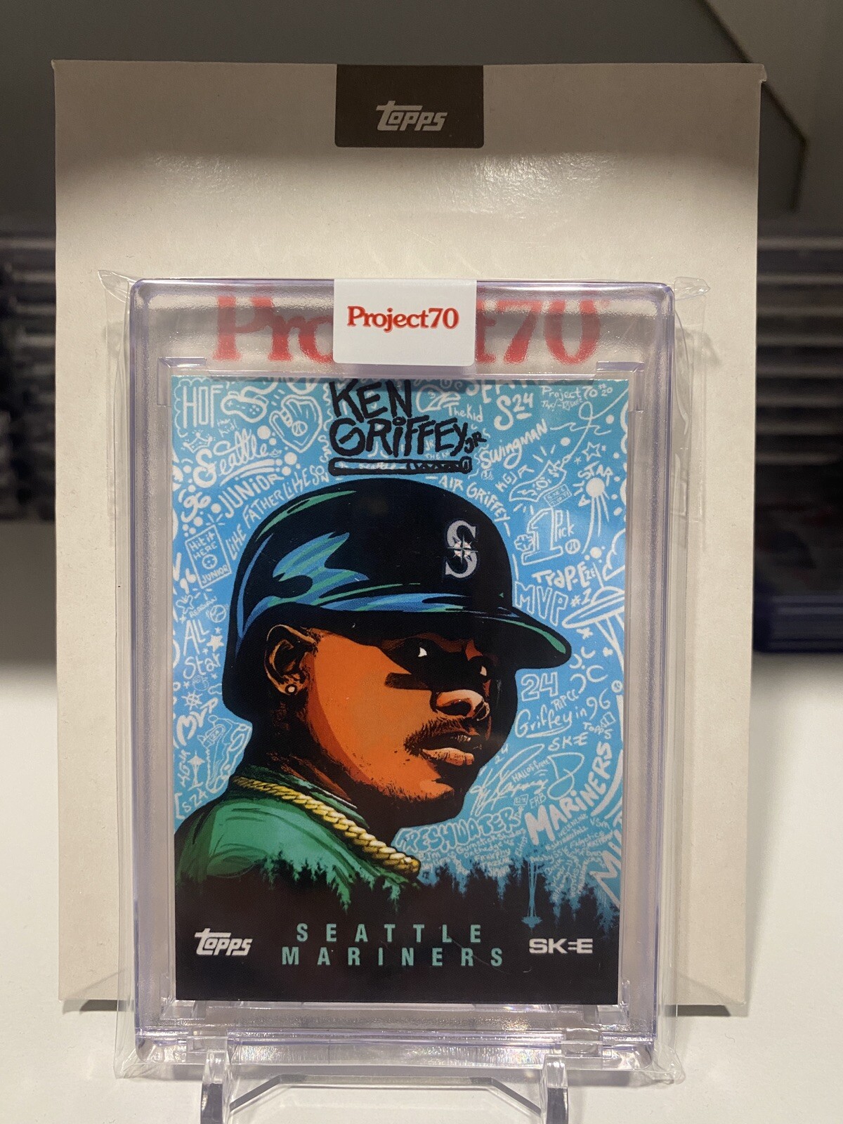 2022 Topps Project 70 Ken Griffey Jr. Card #931 By DJ SKEE – Seattle Mariners