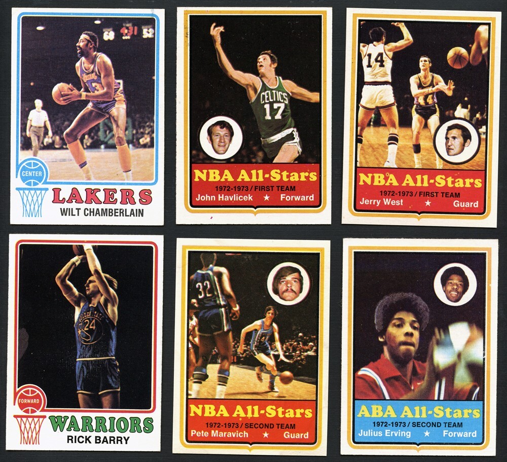 1973-74 Topps Basketball Cards Complete Your Set You Pick EX-MNT