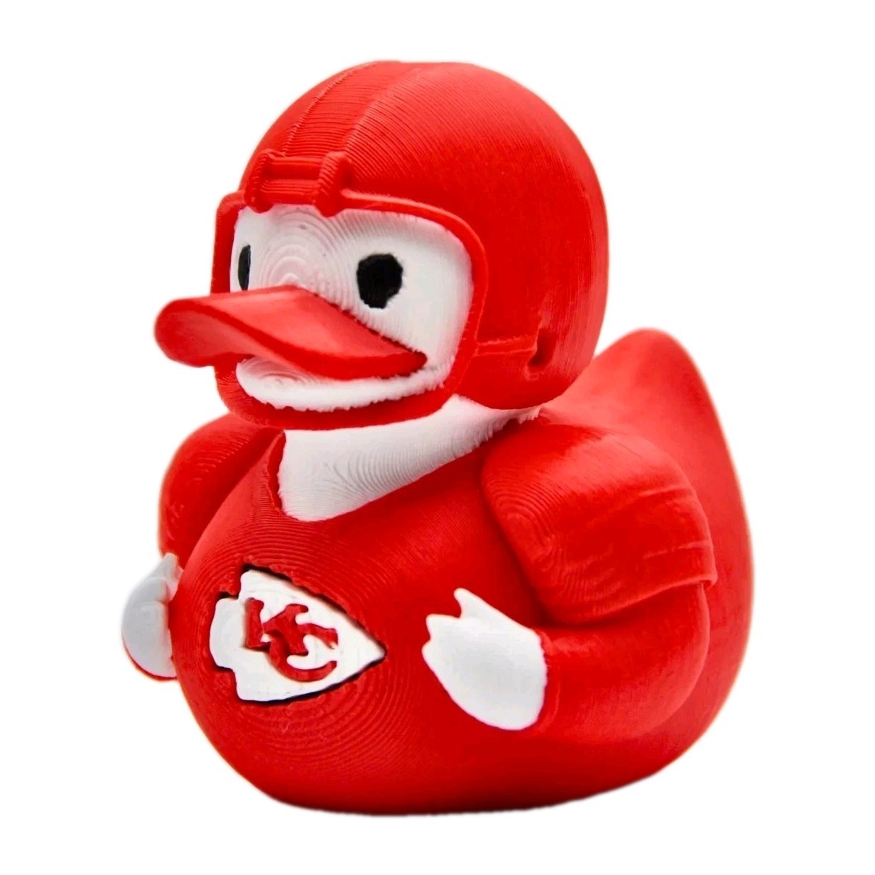 Kansas City Chiefs Duck NFL Football 3D Printed