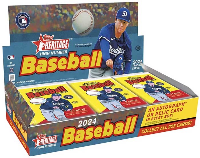 2024 Topps Heritage High Number #500 – #700 Complete your set