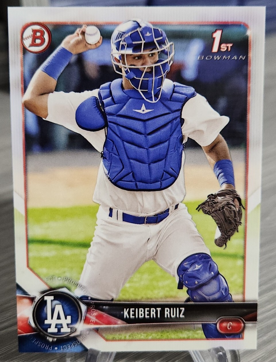 KEIBERT RUIZ 2018 Bowman Paper 1st Bowman Dodgers/Washington Nationals BP79