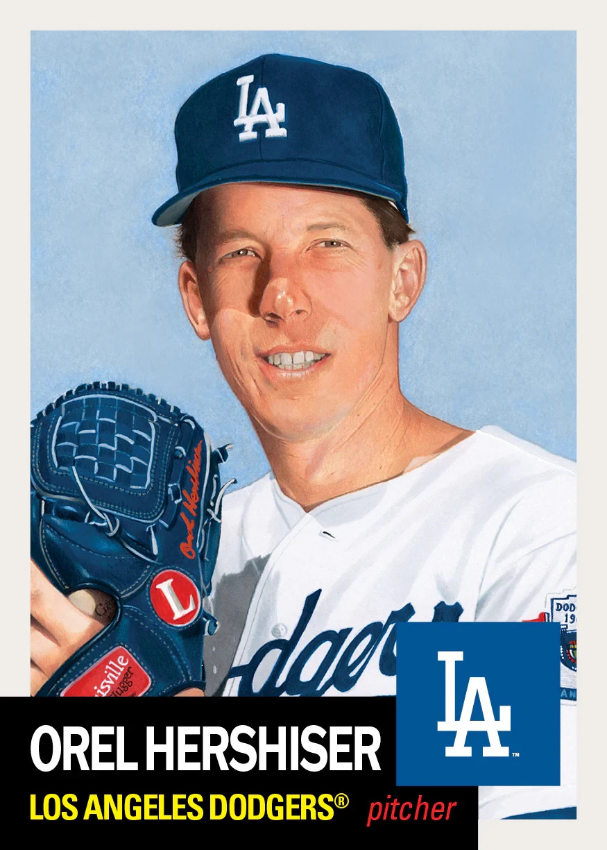 Orel Hershiser Topps MLB Living Set Card 921 Presale