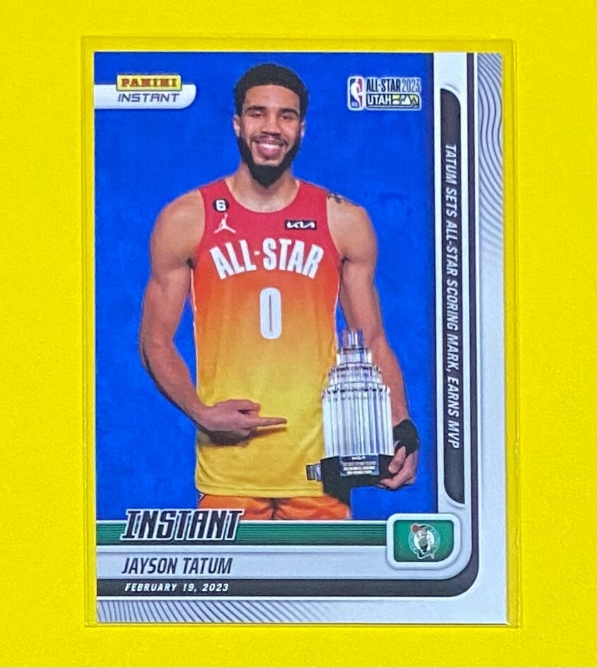 2022-23 Panini Instant Jayson Tatum ALL-STAR MVP 1/152 SP Boston Celtics #181 🔥