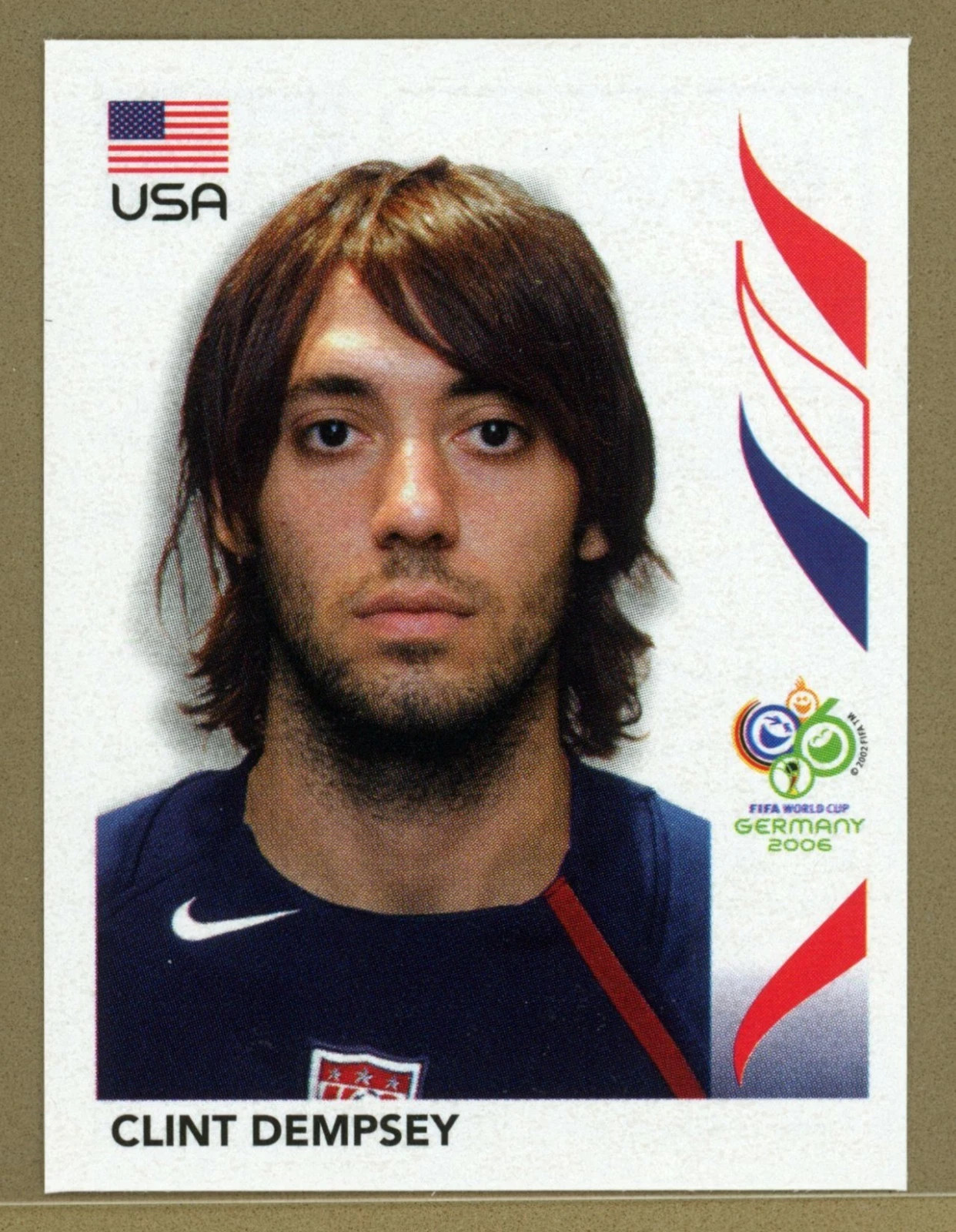 2006 Panini Germany World Cup USA Clint Dempsey #350 ROOKIE MINT