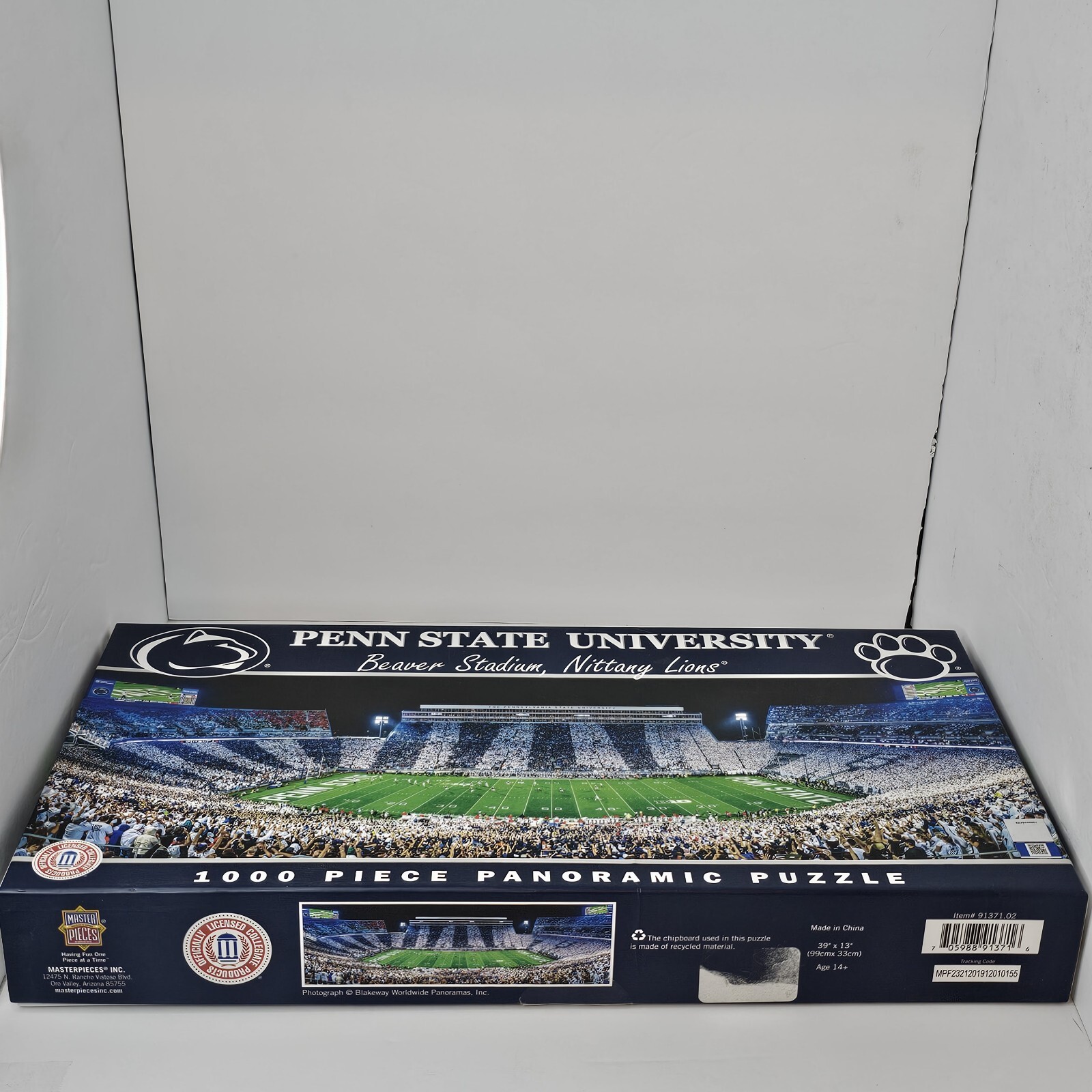 Penn State University Beaver Statium Nittany Lions Puzzle 1000 Pcs Open Box New