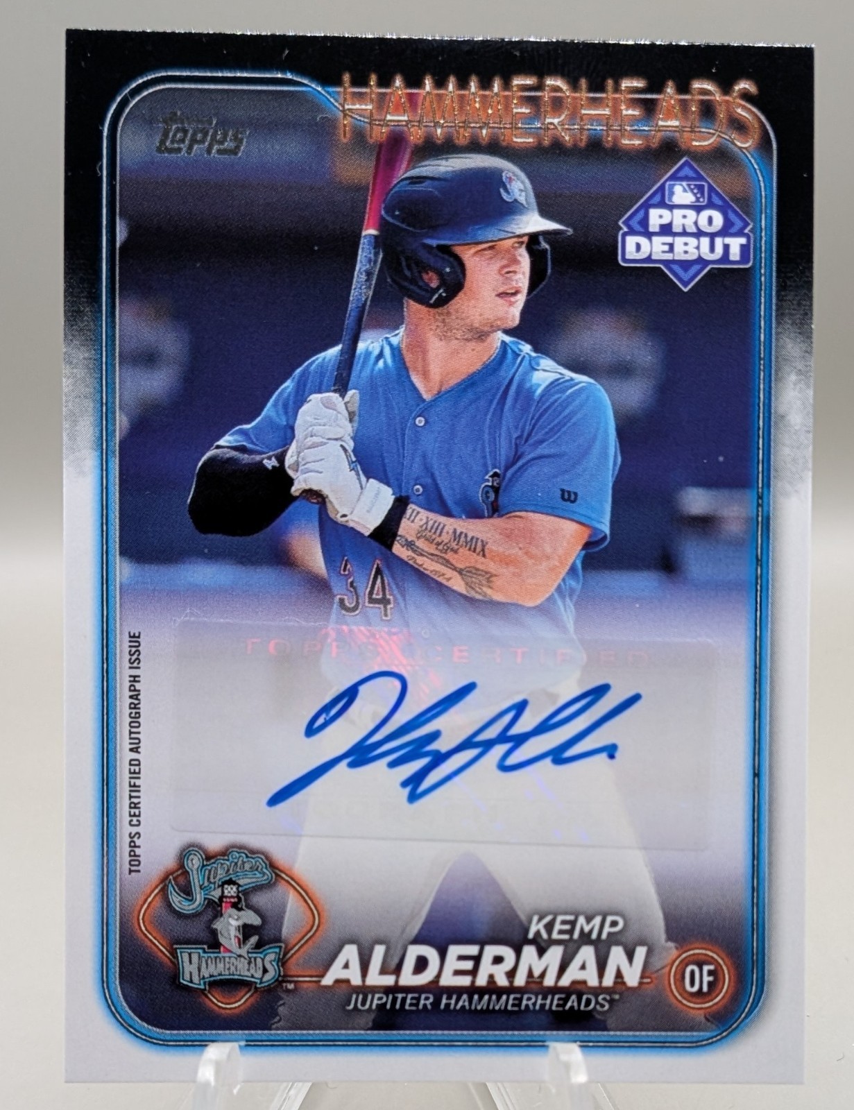 2024 Topps Pro Debut – Kemp Alderman #PD-150 Autographs (AU, RC)