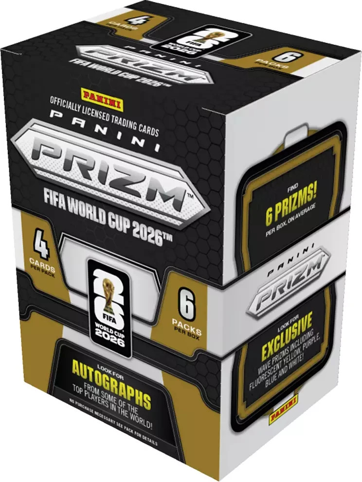 2026 Panini PRIZM FIFA World Cup Blaster Box Brand New PreSale QTY