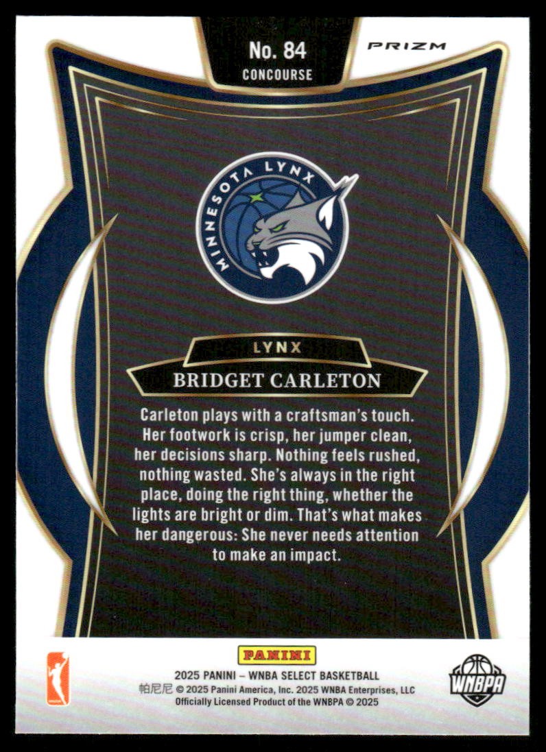 2025 Panini Select #3 Jade Melbourne Silver Prizms