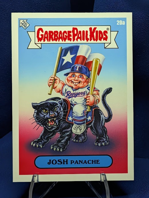 ~ Josh Panache 20a 2023 Topps Mlb X Garbage Pail Kids: Series 3 David Gross