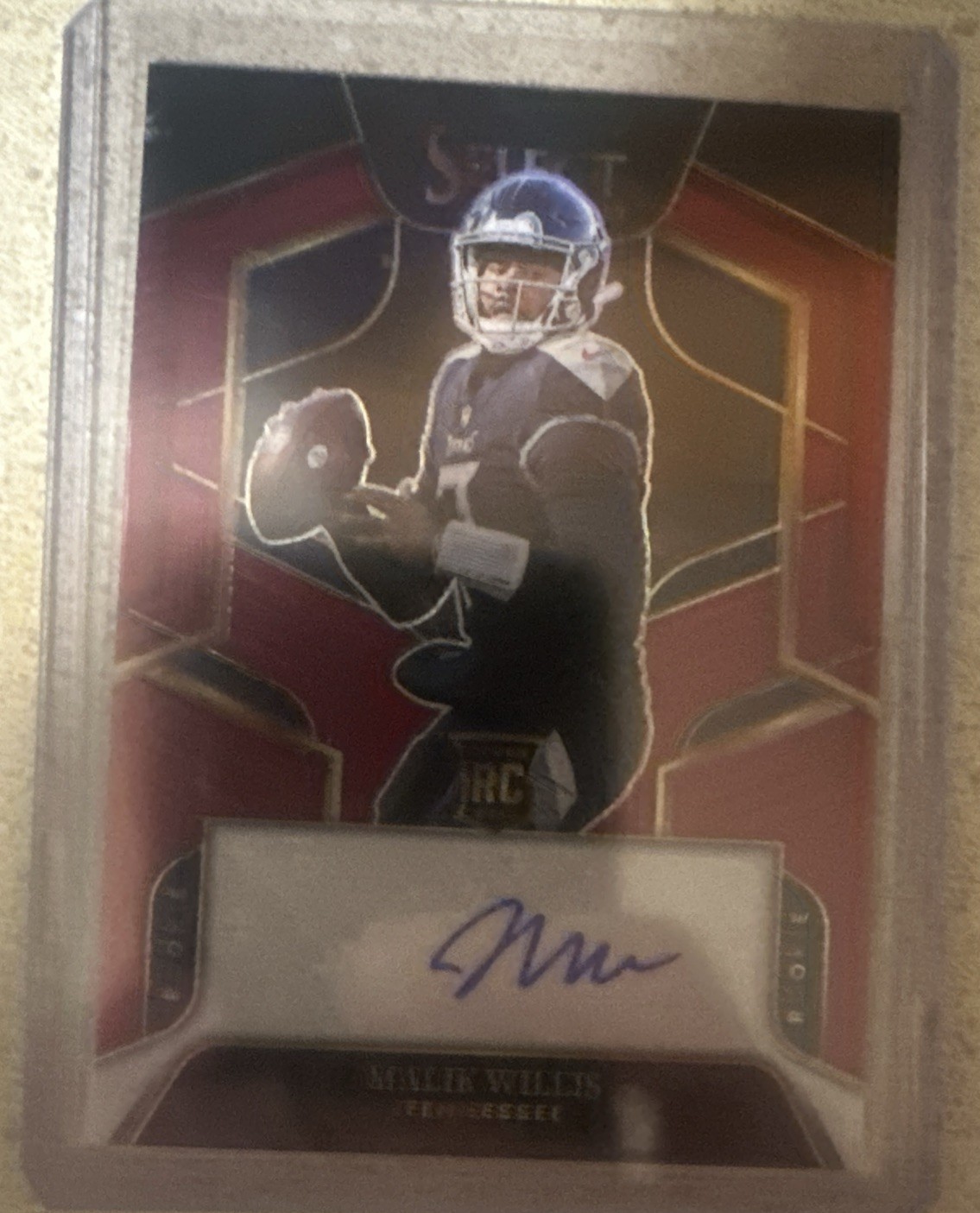 2022 Panini Select Malik Willis RC Auto /60 Maroon Prizm 🐬’s! & FREE SHIPPING!!