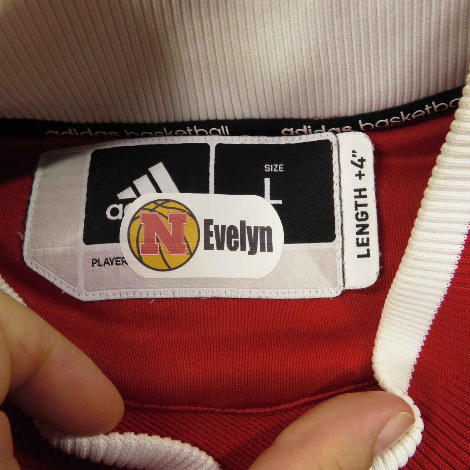Nebraska Cornhuskers Jacket Mens Large Player Issued Huskers Warmup Shoot Around