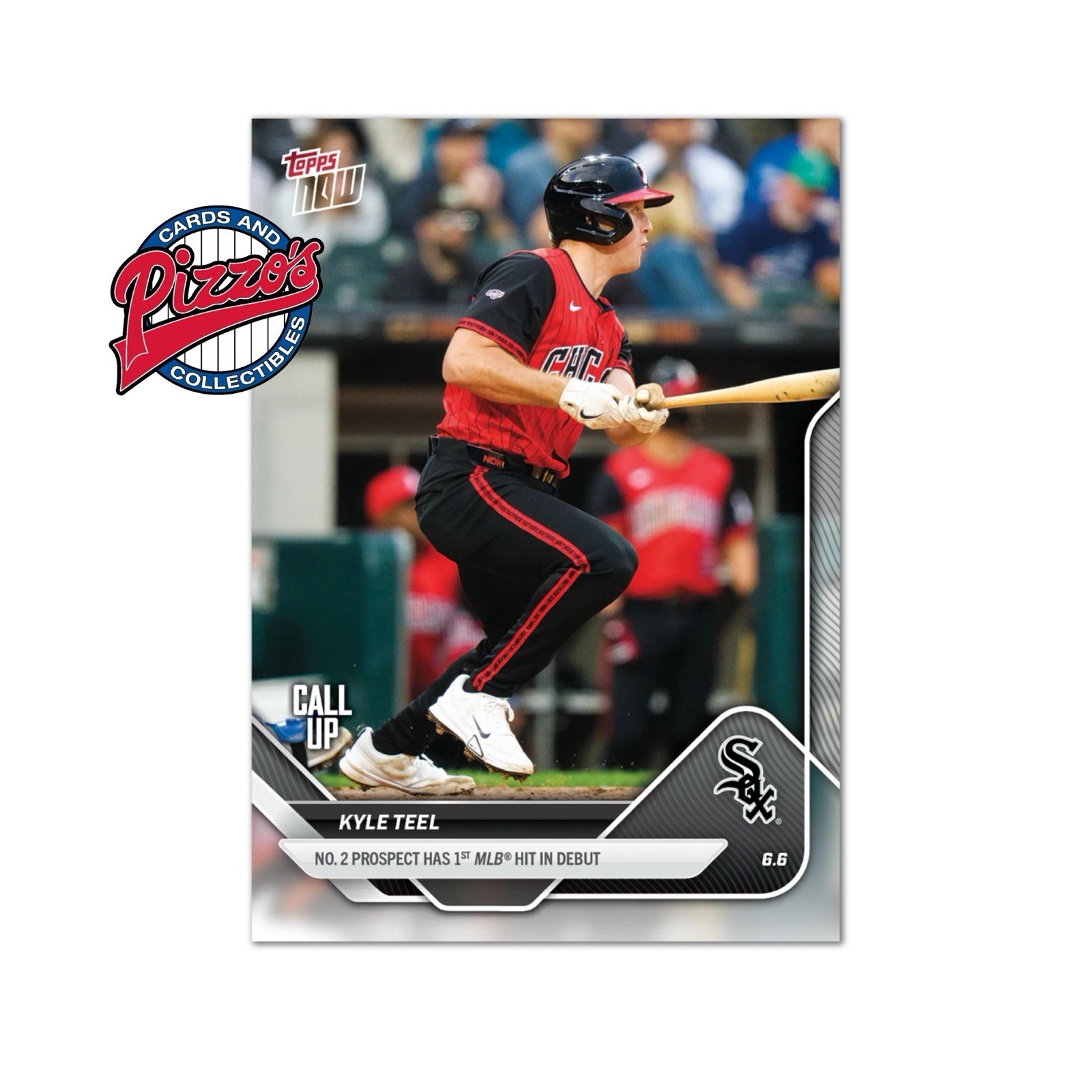 Kyle Teel Call-Up 1st Hit White Sox Debut 2025 MLB Topps NOW Card 265 In Hand
