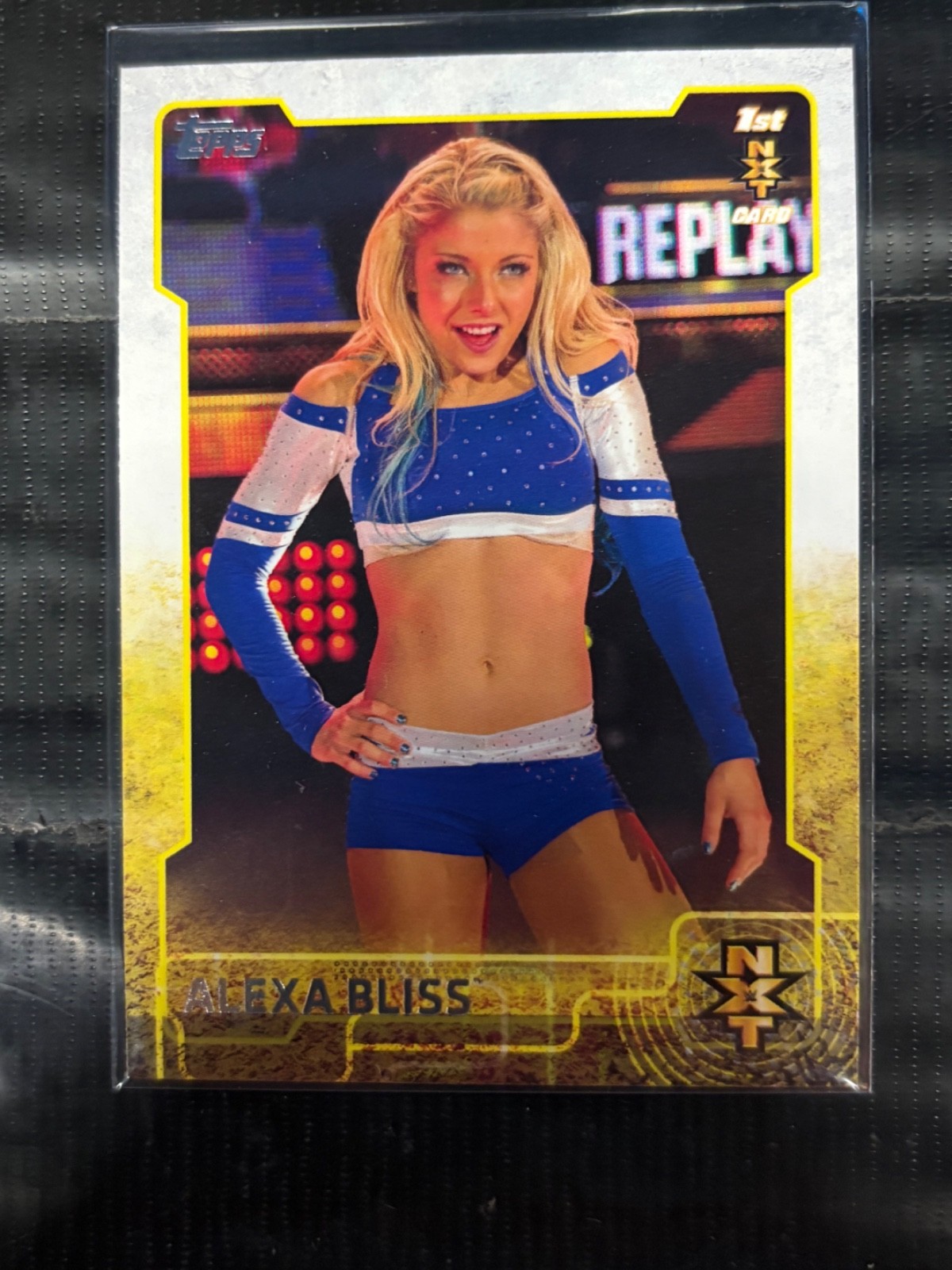 2015 Topps WWE NXT Prospects – Alexa Bliss – 1st NXT Card #2 XRC HOT!!