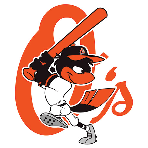Baltimore Orioles Logo Vinyl Decal Sticker Car Window Laptop Bumper Sticker
