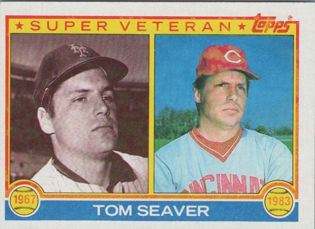 1983 Topps #581 Tom Seaver