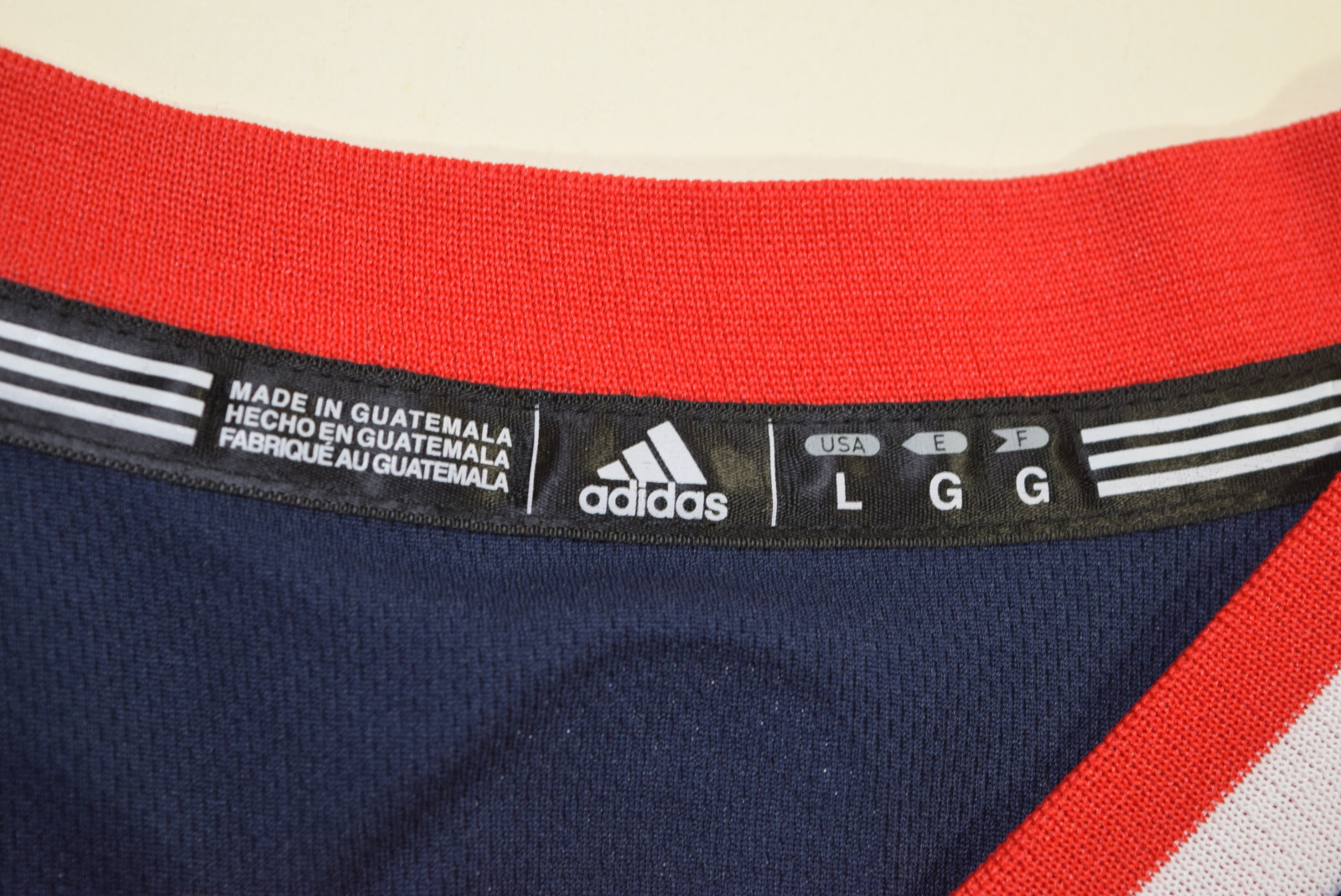 2012 Adidas NBA Washington Wizards Jersey 3 Bradley Beal MENS L Red White Blue